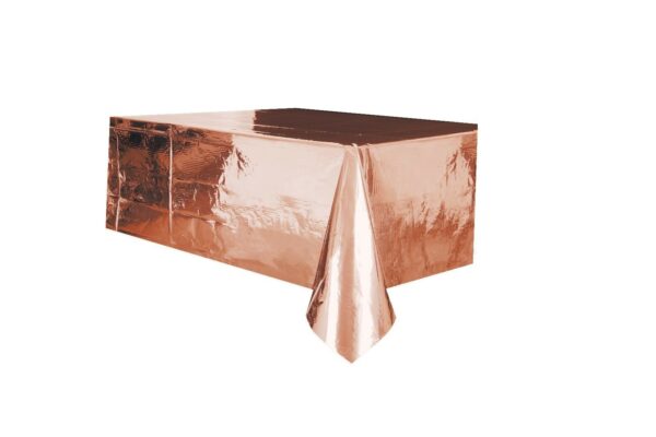 ROSE GOLD FOIL Party Tableware Disposable Birthday Supplies Event Decorations