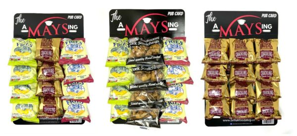 The AMaysing 12 Bag Pub Snack Card Scampi Bacon Fries Pork Scratchings/Crackling