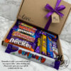 Personalised CADBURY Chocolate Hamper Gift Box Present Birthday Christmas