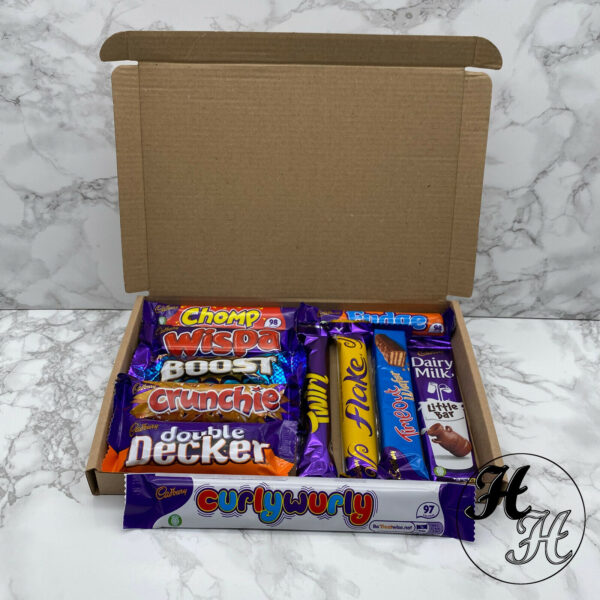 Personalised CADBURY Chocolate Hamper Gift Box Present Birthday Christmas