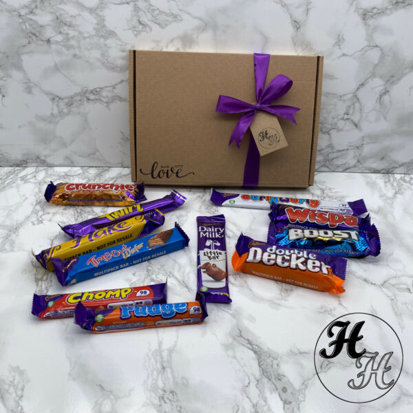 Personalised CADBURY Chocolate Hamper Gift Box Present Birthday Christmas