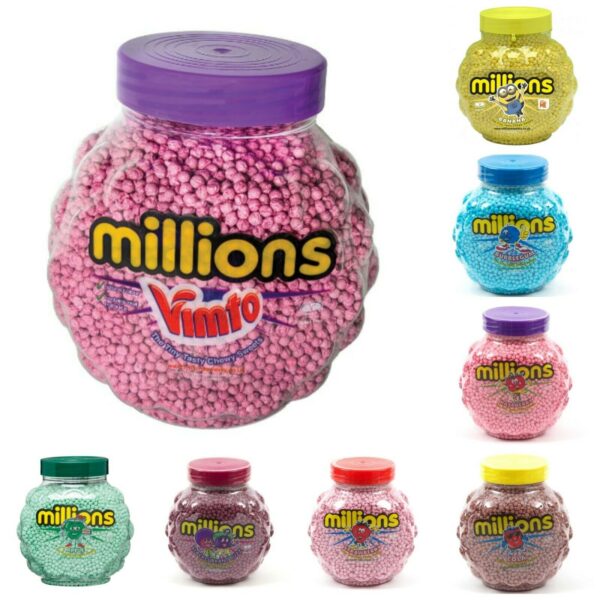 Millions Chewy Sweets Pick n Mix Candy Treats Vegetarian Vegan Party Cone Filler