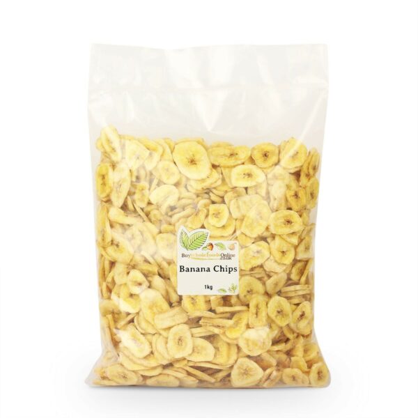 Banana Chips 1kg | Buy Whole Foods Online | Free UK Mainland P&P
