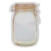 20X Reusable Mason Jar Bottles Bags Fresh Food Storage Bag Snacks Zipper Pouch