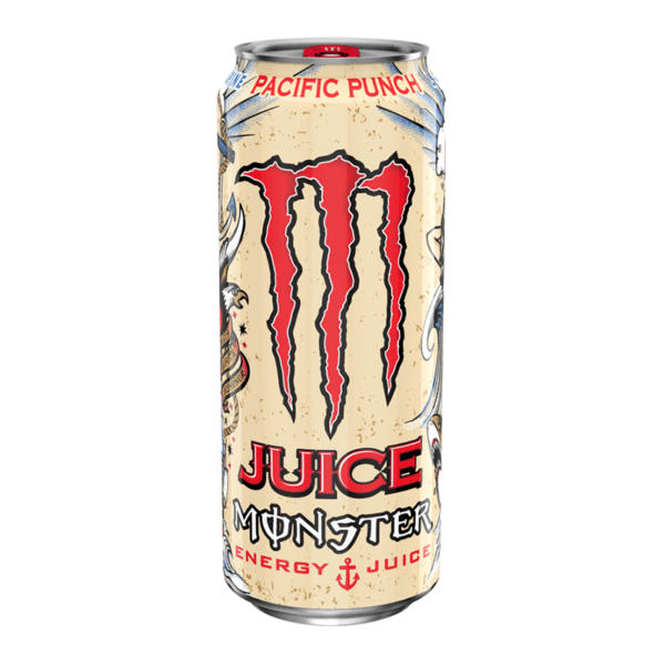 New MONSTER Energy Pacific Punch Energy Drink New Flavour 500ML (Pack of 12)