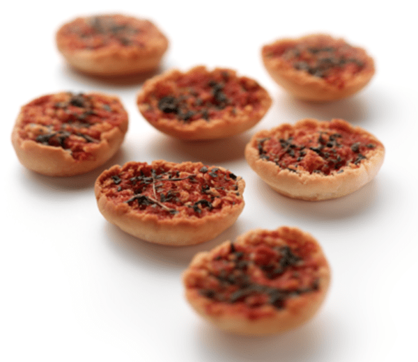 Bruschetta Snack Breads with Tomato & Oregano 12 x 150g by Great Food Affairs