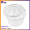Clear Round Food Containers & Lids! | Plastic/Pot/Tub/Deli/Takeaway/Microwavable