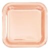 ROSE GOLD FOIL Party Tableware Disposable Birthday Supplies Event Decorations